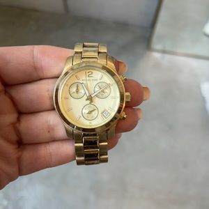 Gold Michael Kors Watch